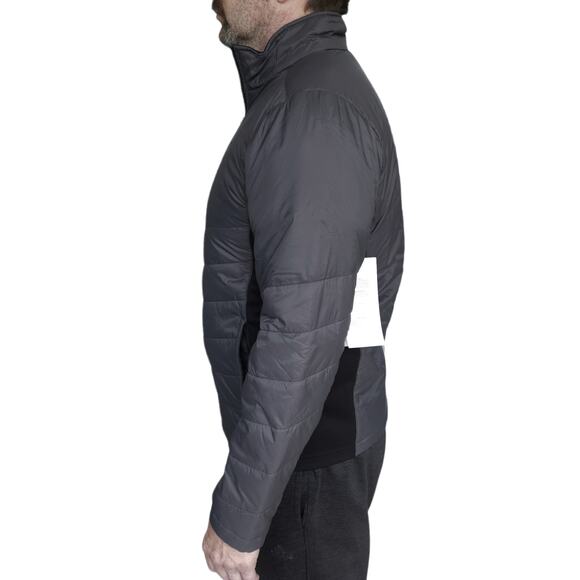SPYDER Stealth Full Zip Hybrid ThermaWEB lightweight puffer jacket in polar Sz L - Picture 2 of 10